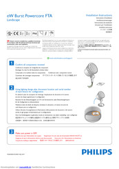 Philips eW Burst Powercore FTA Installationsanweisungen