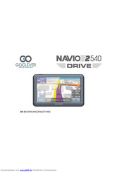 Goclever Navio 2540 Drive Bedienungsanleitung