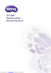 BenQ W1 1000 Benutzerhandbuch