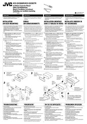 JVC kd-sx997r Installationsanleitung