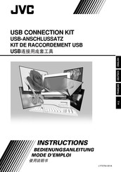 JVC GR-DV2000A USB CONNECTION KIT Bedienungsanleitung