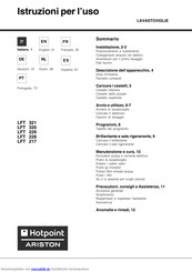 Hotpoint Ariston LFT 321 Gebrauchsanleitung
