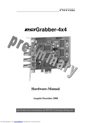 Phytec pciGrabber-4x4 Handbuch