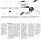 JVC CS-XV620 Bedienungsanleitung