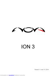 Nova ION 3 Handbuch