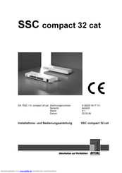 Rittal SSC compact 32 cat Bedienungsanleitung