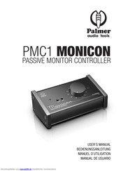 Palmer PMC1 MONICON Bedienungsanleitung