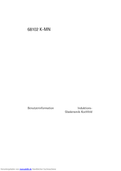 Electrolux 68102 K-MN Benutzerinformation