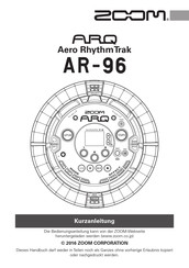 Zoom Arto Rhytm Trak Kurzanleitung