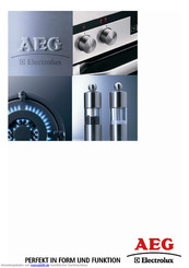 AEG Electrolux KD 82905 E Installationsanleitung