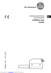IFM Electronic SD5000 Bedienungsanleitung
