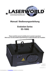 Laserworld ES-100G Bedienungsanleitung