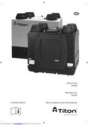 Titon HRV10M Q Plus TP481B Produkthandbuch