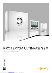 SOMFY PROTEXIOM ULTIMATE GSM Handbuch