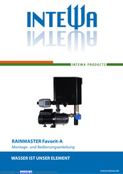 Intewa RAINMASTER Favorit-A Montage- Und Bedienungsanleitung