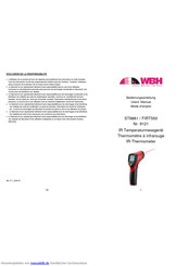 WBH FIRT550 Bedienungsanleitung