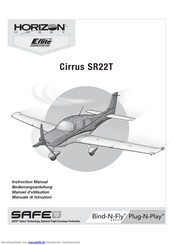 E-FLITE E-FLITE Cirrus SR22T Bedienungsanleitung