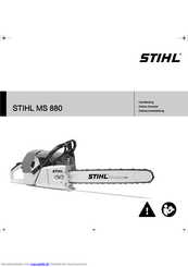 Stihl MS 880 Gebrauchsanleitung