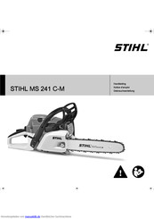 Stihl MS 241 C-M Gebrauchsanleitung