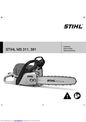 Stihl MS 391 Gebrauchsanleitung