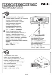 NEC NP3200 Handbuch