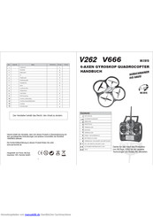 WLtoys V666 Handbuch