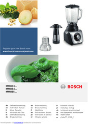 Bosch MMB65 Serie Gebrauchsanleitung