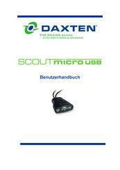 Daxten SCOUTmicro USB Benutzerhandbuch