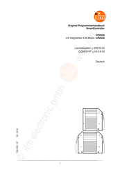 IFM Electronic CR2530 Original-Programmierhandbuch