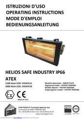 Helios SAFE INDUSTRY IP66 ATEX Bedienungsanleitung