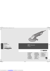 Bosch GWS Professional 24-230 JVX Originalbetriebsanleitung