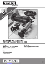 Powerfix Profi Drain Cleaner Bedienungsanleitung