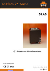 EOS 38 AS Gebrauchsanweisung