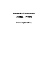 Indexa NVR408 Bedienungsanleitung