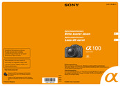 Sony A100 Bedienungsanleitung