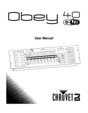 Chauvet Obey 40 D-Fi 2.4 Benutzerhandbuch