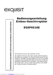 Exquisit EGSP9510E Bedienungsanleitung