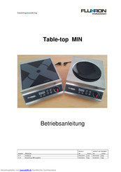 Fluxron Table-top MIN Betriebsanleitung