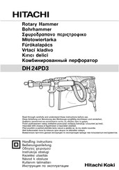 Hitachi DH 24PD3 Bedienungsanleitung