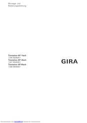 GIRA 1266 67 Montageanleitung Und Bedienungsanleitung