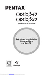 Pentax Optio S30 Handbuch