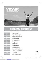 Vicair Academy Positioner Gebrauchsanweisung