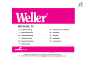Weller WSF 80 D5 Betriebsanleitung