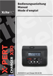 XciteRC X-pert Charger X50 AC/DC Bedienungsanleitung