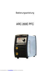 Platec ARC 200E PFC Bedienungsanleitung