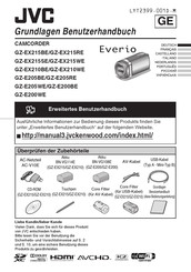 JVC GZ-EX200 BE Benutzerhandbuch