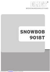 Eliet SNOWBOB 9018T Bedienungsanleitung