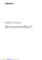 Nokia 8 Sirocco Benutzerhandbuch