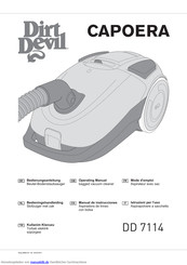 Dirt Devil CAPOERA - DD7114 Bedienungsanleitung