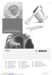 Bosch MFQ2-Serie Gebrauchsanleitung